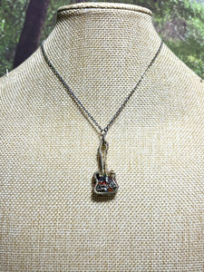 Orgonic POWER BAND-IT Rainbow Stainless Chain Hand Crafted Reversible LOVE Guitar