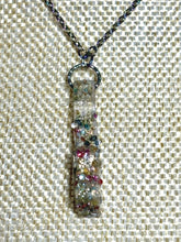 Load image into Gallery viewer, Orgonic POWER BAND-IT Rainbow Stainless Chain Hand Crafted Reversible LOVE Guitar