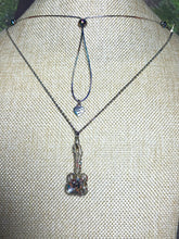 Load image into Gallery viewer, Orgonic POWER BAND-IT Rainbow Stainless Chain Hand Crafted Reversible LOVE Guitar