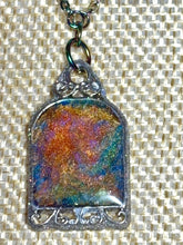 Load image into Gallery viewer, Orgonic POWER BAND-IT Rainbow Stainless Chain Hand Crafted Reversible LOVE Cage