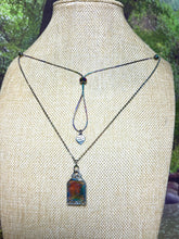 Load image into Gallery viewer, Orgonic POWER BAND-IT Rainbow Stainless Chain Hand Crafted Reversible LOVE Cage