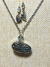 Load image into Gallery viewer, Orgonic POWER BAND-IT Silver Tone Chain Hand Crafted Reversible California Joy Whale