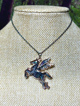 Load image into Gallery viewer, Charming POWER BAND-IT Rainbow Stainless Steel Chain Hand Crafted Reversible Pegasus