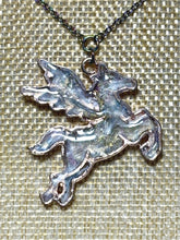 Load image into Gallery viewer, Charming POWER BAND-IT Rainbow Stainless Steel Chain Hand Crafted Reversible Pegasus