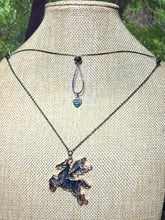 Load image into Gallery viewer, Charming POWER BAND-IT Rainbow Stainless Steel Chain Hand Crafted Reversible Pegasus