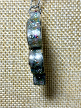 Load image into Gallery viewer, Orgonic POWER BAND-IT Silver Tone Chain Hand Crafted Reversible LOVE 4 Leaf Clover