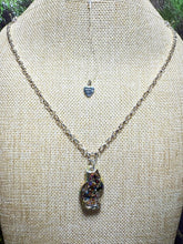 Load image into Gallery viewer, Orgonic POWER BAND-IT Silver Tone Chain Hand Crafted Reversible Cat