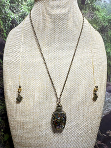 Orgonic POWER BAND-IT Bronze Chain Hand Crafted Reversible LOVE Potion