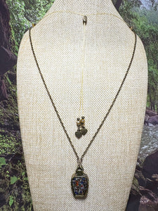 Orgonic POWER BAND-IT Bronze Chain Hand Crafted Reversible LOVE Potion