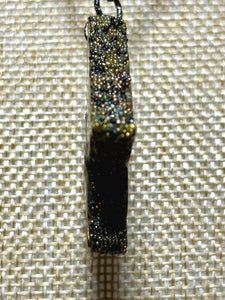 Orgonic POWER BAND-IT Gunmetal Chain Hand Crafted Reversible Ornate Butterfly