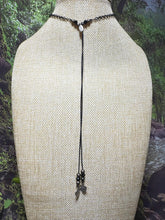 Load image into Gallery viewer, Orgonic POWER BAND-IT Gunmetal Chain Hand Crafted Reversible Ornate Butterfly