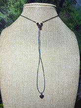 Load image into Gallery viewer, Orgonic POWER BAND-IT Rainbow Stainless Chain Hand Crafted Orgonic Reversible LOVE Hut