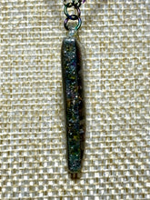 Load image into Gallery viewer, Orgonic POWER BAND-IT Rainbow Stainless Chain Hand Crafted Reversible Point