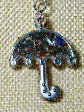 Load image into Gallery viewer, Orgonic POWER BAND-IT Silver Tone Chain Hand Crafted Reversible Orgonic LOVE Umbrella