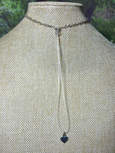 Load image into Gallery viewer, Orgonic POWER BAND-IT Silver Tone Chain Hand Crafted Reversible Orgonic LOVE Umbrella