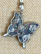 Load image into Gallery viewer, Orgonic POWER BAND-IT White Corded Hand Crafted Reversible Ornate Butterfly