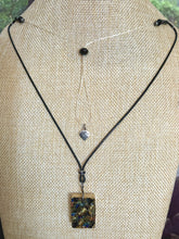 Load image into Gallery viewer, Orgonic POWER BAND-IT Black Corded Hand Crafted Reversible Frame Magnetic Crystal Coils
