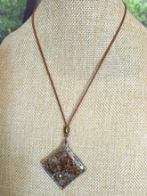 Load image into Gallery viewer, Orgonic POWER BAND-IT Brown Corded Hand Crafted Reversible Ornate Diamond