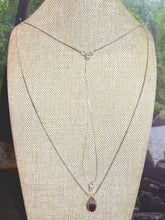 Load image into Gallery viewer, BAND-IT .925 Silver Snake Red Gemstone