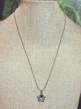 Load image into Gallery viewer, BAND-IT .925 Silver Snake and Colorful CZ Flower