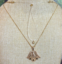 Load image into Gallery viewer, Precious Metal POWER BAND-IT Gold Filled Fine Snake Twist Fancy Floral Gemstones