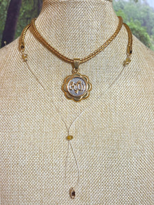BAND-IT Gold Filled Heavy Linked Chain "Allah" Inscribed