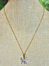 Load image into Gallery viewer, BAND-IT Gold Filled Chain CZ Butterfly Dangle