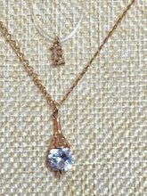 Load image into Gallery viewer, BAND-IT Gold Filled Chain CZ Dangle
