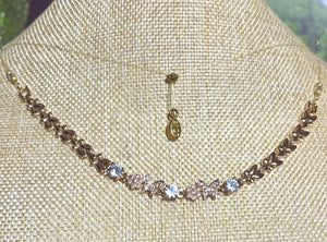 Precious Metal POWER BAND-IT Gold Filled Crystal Butterflies & Flowers