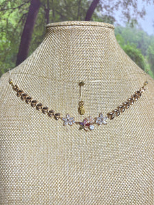 BAND-IT Gold Filled Flower & Leave Links