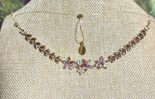 Load image into Gallery viewer, Precious Metal POWER BAND-IT Gold Filled Colorful Flowers &amp; Leaves