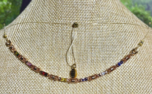 Precious Metal POWER BAND-IT Gold Filled Assorted Crystal Links