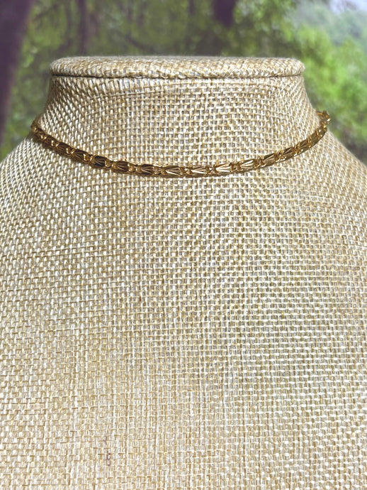 BAND-IT Gold Filled Sculpted Links