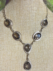 BAND-IT Hand Crafted Real Silver and Genuine Amethyst Gemstones