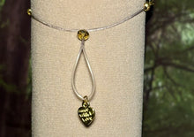 Load image into Gallery viewer, INFINITY POWER Arm/Ankle BAND-IT R1 Black Gemstone Gold Made with Love Ending