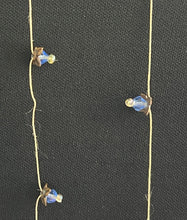 Load image into Gallery viewer, Jeweled Xtension DL3 Lt. Blue Diamonds Bronze Leaves Blonde unbreakable Strand