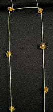 Load image into Gallery viewer, Jeweled Xtension GF20 Gold Glass Flowers Xtra-long Blonde unbreakable Strand