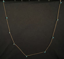 Load image into Gallery viewer, Jeweled Xtension GF21 Teal Glass Flowers Xtra-long Dk. Blonde unbreakable Strand