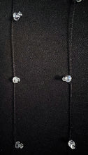 Load image into Gallery viewer, Round RSD1 Clear Round/Clear Diamonds Black unbreakable Strand