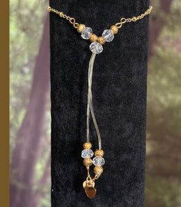 Precious POWER Arm/Ankle BAND-IT Gold Filled Beaded Chain