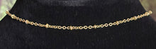 Load image into Gallery viewer, Precious POWER Arm/Ankle BAND-IT Gold Filled Beaded Chain Tiny Heart Dangles
