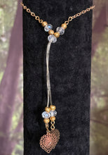 Load image into Gallery viewer, Precious POWER Arm/Ankle BAND-IT Gold Filled Chain &amp; CZ Flower Leaf Dangles