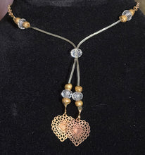 Load image into Gallery viewer, Precious POWER Arm/Ankle BAND-IT Gold Filled Chain &amp; CZ Flower Leaf Dangles