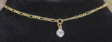 Load image into Gallery viewer, Precious POWER Arm/Ankle BAND-IT Gold Filled Chain CZ Drop Heart Dangles