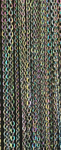 CHAINS SSRB1 Stainless Steel Rainbow Fine