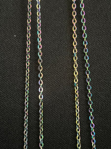 CHAINS SSRB1 Stainless Steel Rainbow Fine