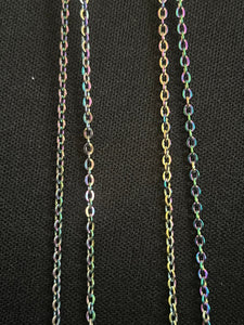 CHAINS SSRB2 Stainless Steel Rainbow Xtra Fine