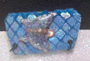 CLIP-IT Flowers CFT17 Tiny Butterfly  Holographic Velvet