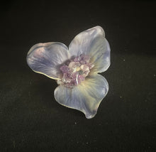 Load image into Gallery viewer, CLIP-IT Faux Flower CLFFF20 Velvety Pale Purplish w.Gemstones