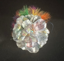 Load image into Gallery viewer, CLIP-IT Faux Flower CLFFF2 Subtle Pastel Hues Butterfly w/Feathers